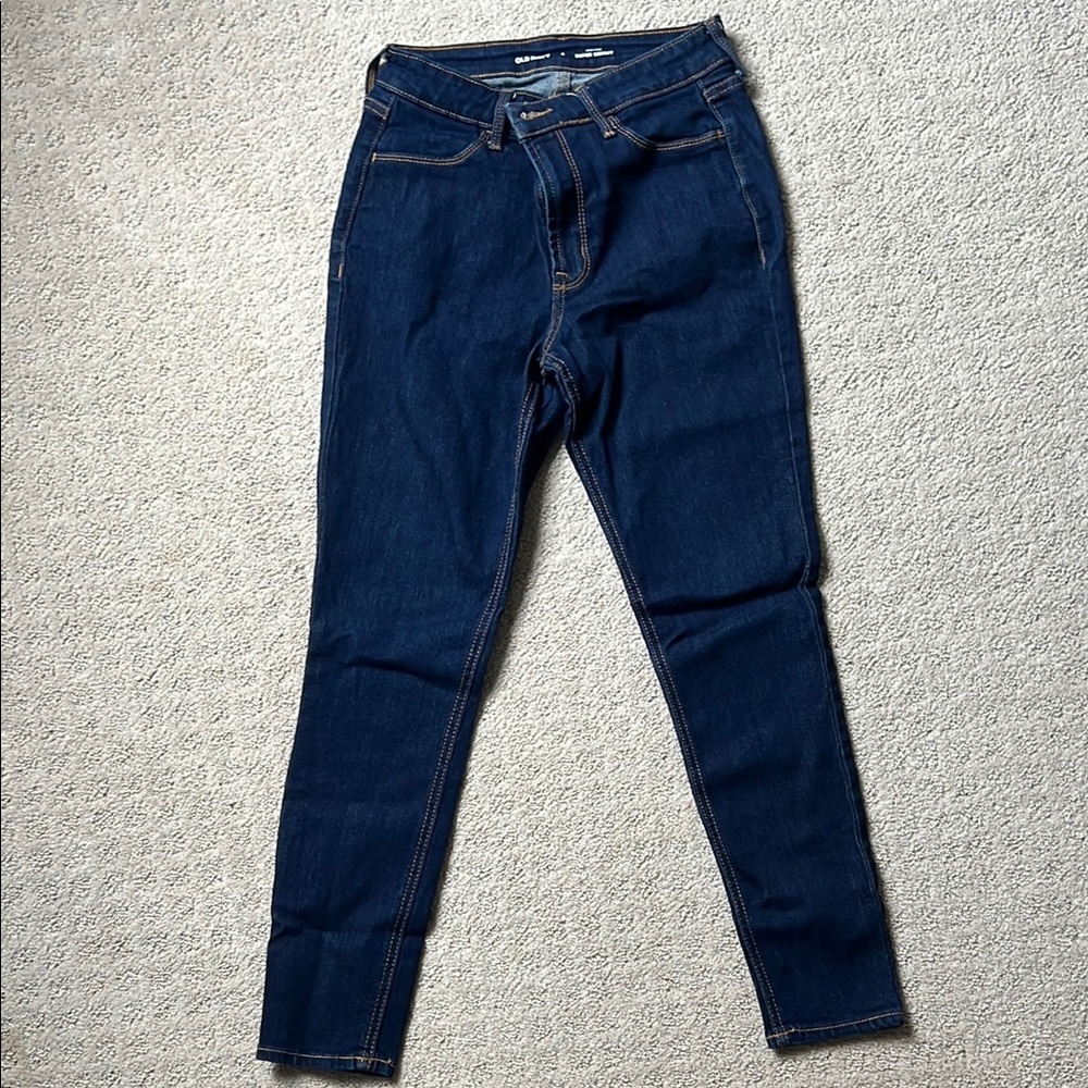 Old Navy High Rise Blue Jeans Classic Style